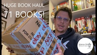 SFRL001: My First Giant Book Haul - 71 Vintage Science Fiction Books!