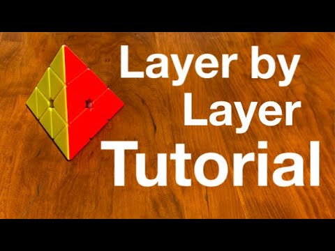 Pyraminx Layer By Layer Tutorial Easy Beginners Method Youtube