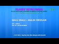 Malek Ridzuan - Malu Malu (Official Karaoke Video)