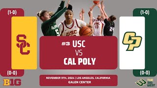 No. 3 USC vs Cal Poly | NCAA Women's Basketball | 11.9.24