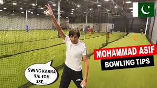 Mohammad Asif Bowling Tips 2023 | Muhammad Asif Pakistan Team Bowling Coach Banege?