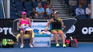 Hsieh/Kalashnikova V Babos/Srebotnik highlights (2R) | Australian Open 2016