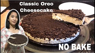 Classic Oreo Cheesecake - No Gelatine