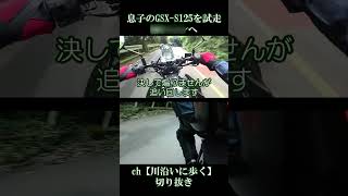 【GSX-S125】ややハイペースなツーリング【切り抜き】#Shorts