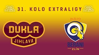 31. kolo (20.12.2017) HC Dukla Jihlava - Aukro Berani Zlín