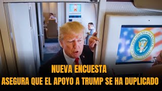 NUEVA ENCUESTA ASEGURA QUE EL APOYO A TRUMP SE HA DUPLICADO | Sánchez Grass en América