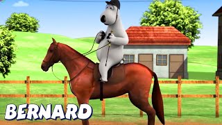 Bernard Bear | Horse Racing! AND MORE | Cartoons for Children |  Episodes