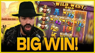 ROSHTEIN UNEXPECTED HUGE WIN ON WILD WEST GOLD!!