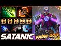 Satanic Anti-Mage Awesome Farm/Frag Show - Dota 2 Pro Gameplay [Watch & Learn]