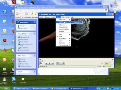 Adding Subtitles In VLC Media Player Adding Subtitles In VLC Media Player