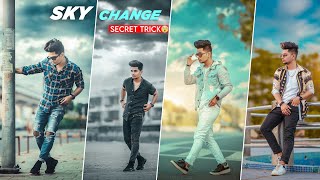 How to Change SKY Background in any Photo Editing | MY SECRET TRICK - Taukeer Editz
