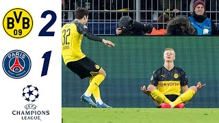 When Haaland Destroyed PSG (HD) | Dortmund 2-1 PSG