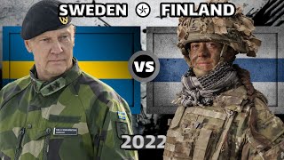 Finland vs Sweden military power comparison 2022