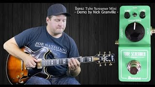 Ibanez Mini TubeScreamer (Mini TS) Demo / Review