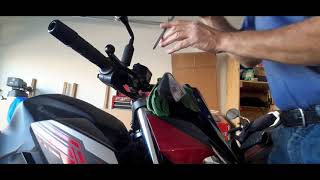 2019 Kawasaki Z400 Brake Fluid Change