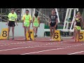 6年女子100m決勝2 合同競技会（20200711）