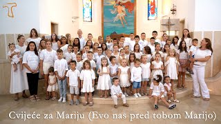 Cvijeće za Mariju (Evo nas pred tobom Marijo) - Dječji zbor Marijina djeca Trebižat 2023.