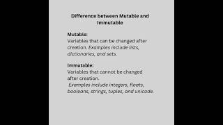 Mutable and Immutable strings in python #python #strings #mutable #coding #programming