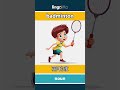 🇬🇧🇨🇳 badminton 羽毛球 vocabulary builder learn english 让我们学习英语