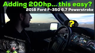 425 HP to 600 HP -  2016 Ford F-350 6.7 Powerstroke towing MONSTER!