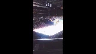 At Disney on ice in the prudential center