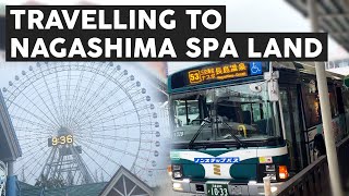 Are buses as good as trains? | Travelling to Nagashima Spa Land | Vlog | Asia Trip 2024 | Ep39