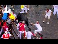 mejores momentos del tercer encierro de san fermín 2023 toros de cebada gago