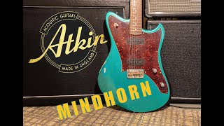 Atkin Guitars Mindhorn Metallic Green- Amazing Guitar!