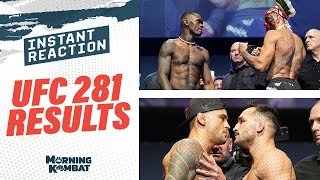 🚨 UFC 281 Results: Adesanya-Pereira | Esparza-Zhang | Poirier-Chandler | Morning Kombat