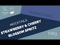 Mocktail Training Video - STRAWBERRY & CHERRY BLOSSOM SPRITZ 0%