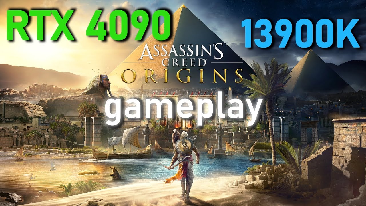 RTX 4090 4K Assassin’s Creed Origins Gameplay - YouTube