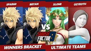 SF8 SSBU - Spargo \u0026 Bryan Vs. xLone \u0026 Ozyroth - Smash Ultimate Tournament Winners Bracket