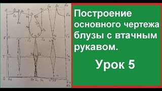 Построение полочки.