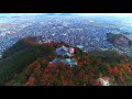 【空撮】近江八幡市　八幡山【滋賀県】