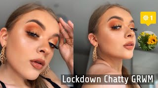 WARM EYESHADOW GRWM | DORA LEBORGNE