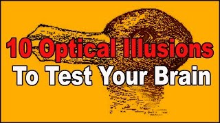 10 OPTICAL ILLUSIONS TO TEST YOUR BRAIN