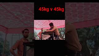 fit vlogs arm wrestling competition najibabad 45kg vs 45kg💪💪