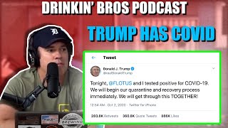 Drinkin' Bros Podcast #687 - The President And First Lady Have Coronavirus