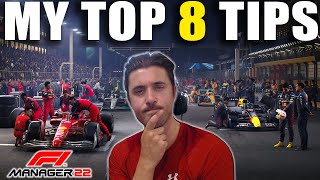 Top 8 Tips I've Learnt in F122 Manager