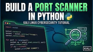 building a basic Port Scanner in Python using Linux⚙️