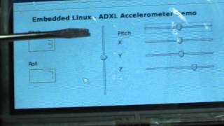 Accelerometer Application on Embedded Linux