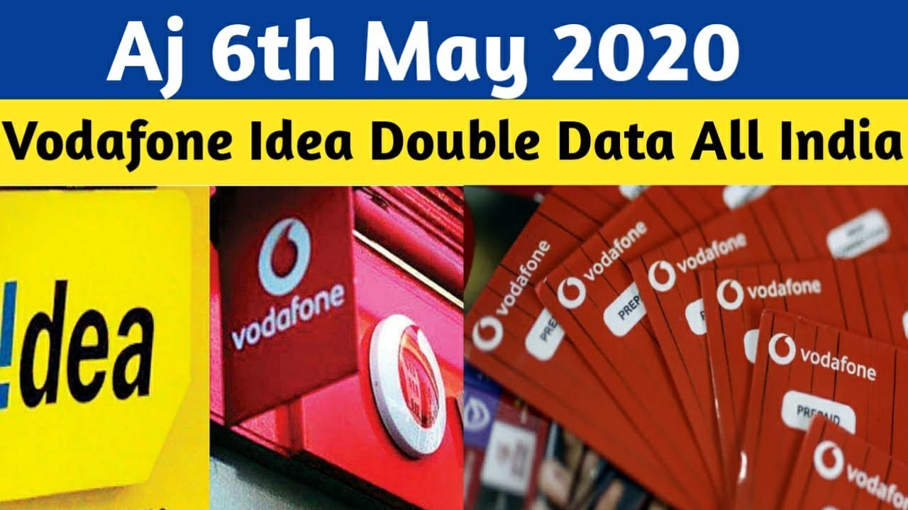 Vodafone Idea Breaking News | Double Data Offer For All India | New 3 ...