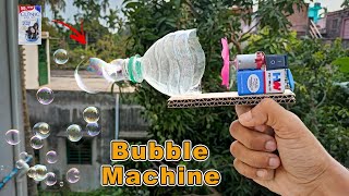 How To Make A Bubble Machine At Home | Amazing Bubble Maker Science Project | Bubble Machine DIY