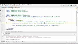 JavaFX Tutorial - Toggle Button and Checkbox Click Event Selection