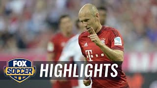 Arjen Robben extends Bayern Munich lead over Leverkusen - 2015–16 Bundesliga Highlights