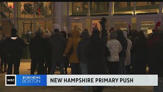 N.H. voters attempt to push into building where Trump rally held after being denied entry