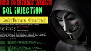 How to Scan any Website Database | Database Hacking | SQL Injection | BlueNines