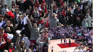 #BMOgetLOUD Moment: Fans Cheer as Lowry Drains Three