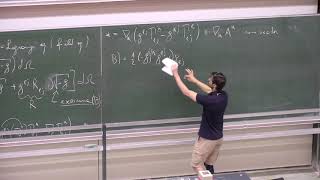 [GR lecture 15/06/2022] 20: Einstein field equations through least action