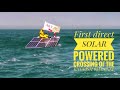 AKT Solar Boat: Simon Milward crossing the English Channel to win a Guinness World Record
